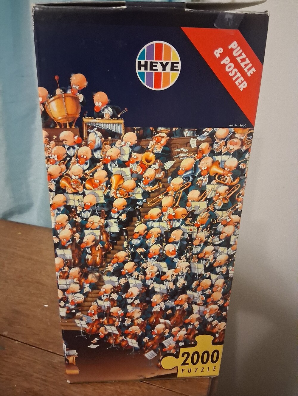 HEYE 2000-Piece Orchestra Puzzle - Multicolor Confirned Complete!